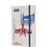 Еженедельник MOLESKINE Star Wars Pocket X-Wing, белый DSW12WN2Y20